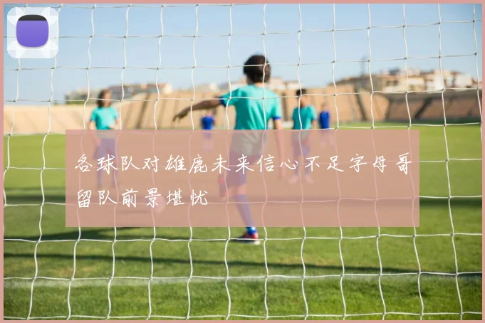 各球队对雄鹿未来信心不足字母哥留队前景堪忧